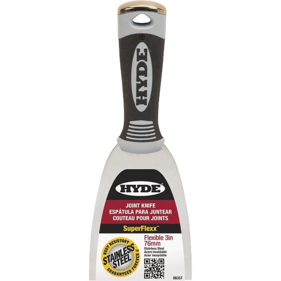 Hyde 06357 Superflexx Stainless Steel Joint Knife, 3"
