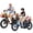 Black+Blue, variant on ESKUTE T300 & T300mini Electric Tricycles for Adults – 750W & 500W Motors, Fat Tire Folding 3-Wheel E-Bikes, Step-Thru, Blue & Black, UL2849