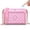 Pink, variant on iDiskk MFi Certified 2-in-1 Security Lockable Crossbody Bag with Fingerprints Lock for Women, Shoulder Bag Anti-Theft with Fingerprint & Password Unlocking Built-in 8000mAh 1-Pack Black