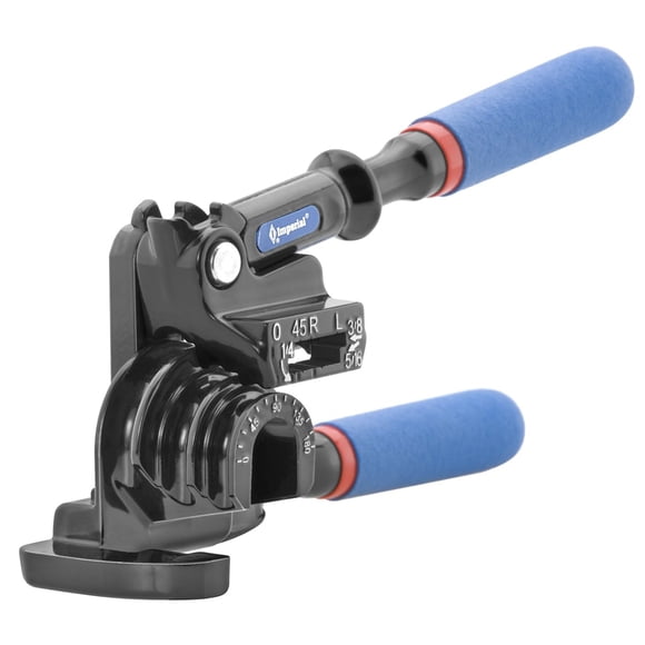 Dobladora de tubos Imperial Tool 470FH con triple cabezal, 180 grados