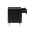 thumbnail image 5 of Linon Galena 2-Drawer Nightstand, Black, 5 of 14