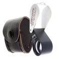 thumbnail image 4 of 10X Magnification Jeweler Loupe Triplet Lens Magnifier with 6 LED UV Light 21mm for Gems, Jewelry, 4 of 5