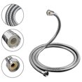 thumbnail image 2 of Hose 2m Stainless Steel 79 Inchs Extra Long Shower Hose Chrome Replacement Shower Pipe, 2 of 5
