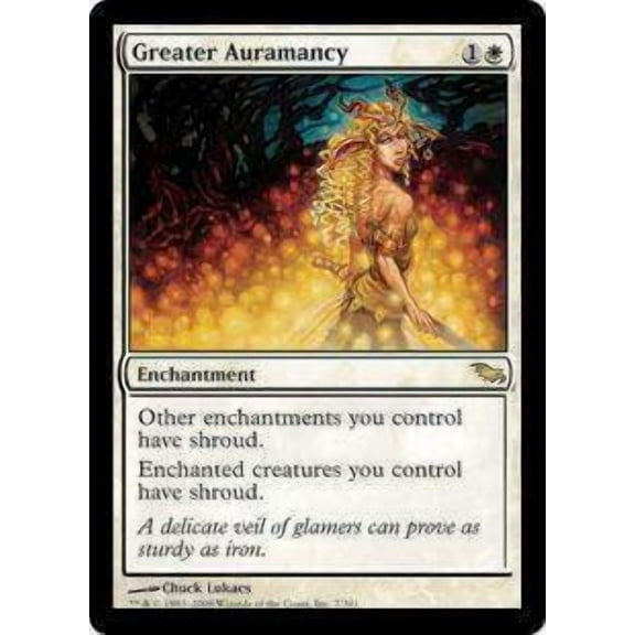 MtG Shadowmoor Rare Greater Auramancy #7