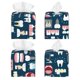 thumbnail image 2 of Balery Dental Porta Pañuelos de Cuero con Estampado – Funda Moderna Cuadrada para Caja de Pañuelos, Dispensador 5x5x5'', 2 of 7