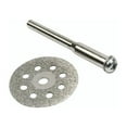 thumbnail image 3 of Decodeary 1pc Emery Saw Grinding Disc Double -sided Grinding Wheel Disc Rotary Tool Angle Grinder Wheel Grinder Remover Disc Tools, 3 of 6