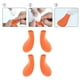 thumbnail image 3 of 1 par de botas de lluvia para perros y gatos, antideslizantes, con protector de patas para cachorros, para exteriores Naranja M, 3 of 9