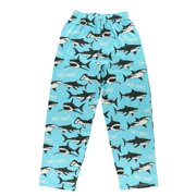 Lazy One Mens Novelty Pajama Pants – Funny Cotton Sleep Pants with Elastic Waistband & Pockets, Bite Me Shark, Xx-large