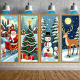 thumbnail image 2 of Nutcracker Theme Christmas Banner Decorative Snow Scene Winter Soldier Holiday for Festive Party Indoor Outdoor Decoration, 2 of 9