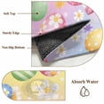 thumbnail image 6 of Easter Colorful Eggs Area Rugs 2.7'x5', Washable Small Throw Rugs for Kitchen Bedroom, White Daisy Spring Flowers Indoor Outdoor Rug Non-Slip Low Pile Carpet Runner Reversible Floor Mats, 6 of 8