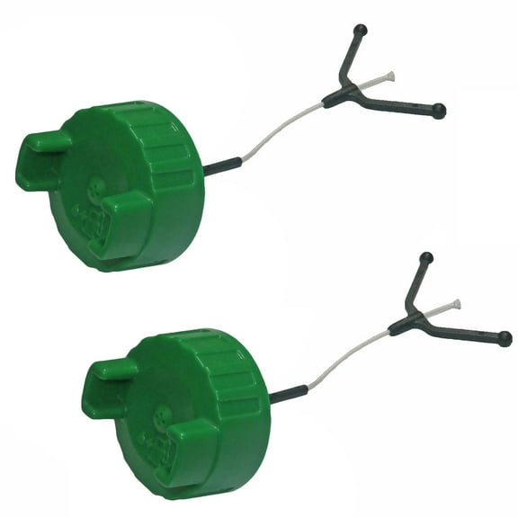 Husqvarna 2 Pack Of Genuine OEM Replacement Fuel Cap Assemblies # 544889702-2PK