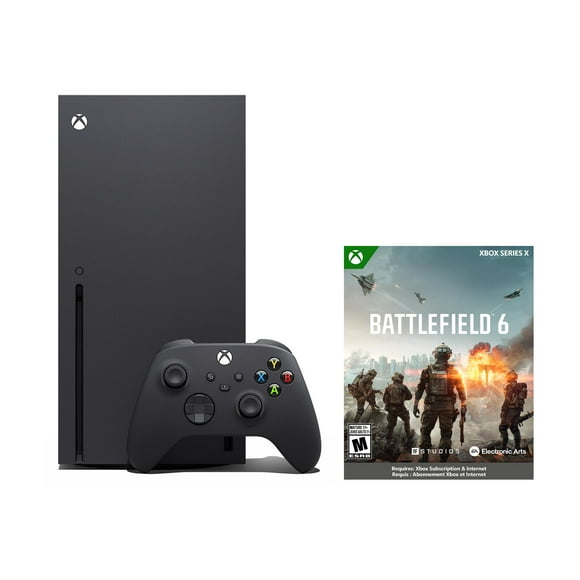 Xbox Series X - Gaming Console - 1TB SSD PLUS BATTLEFIELD 6 (Xbox Series X), Bundle