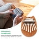 thumbnail image 4 of 1 mini piano de pulgar Kalimba de 8 teclas, instrumento musical de madera para dedos, 4 of 8