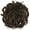 Brown 2, variant on RUWISS Large Messy Bun Hair Piece 100% Human Hair Layered Wavy Curly Hair Buns Hair Piece for Women Thick Updo Hairpiece for Daily Wear Real Ponytail Extension, Brown 2