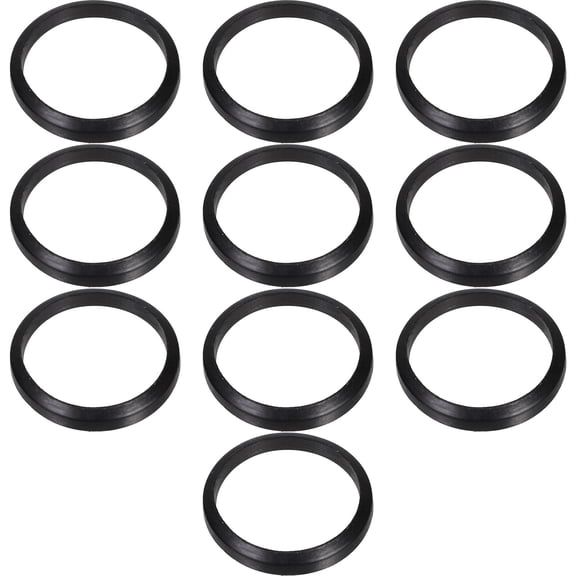MERRYHAPY Leakproof Rubber Gaskets for Kitchen Sinks and Hoses Secure Fit 8Pcs