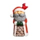 thumbnail image 1 of Figurita de resina de Papá Noel y muñeco de nieve Decoración navideña de mesa para el escritorio de la oficina en casa Regalo festivo para las fiestas, 1 of 7