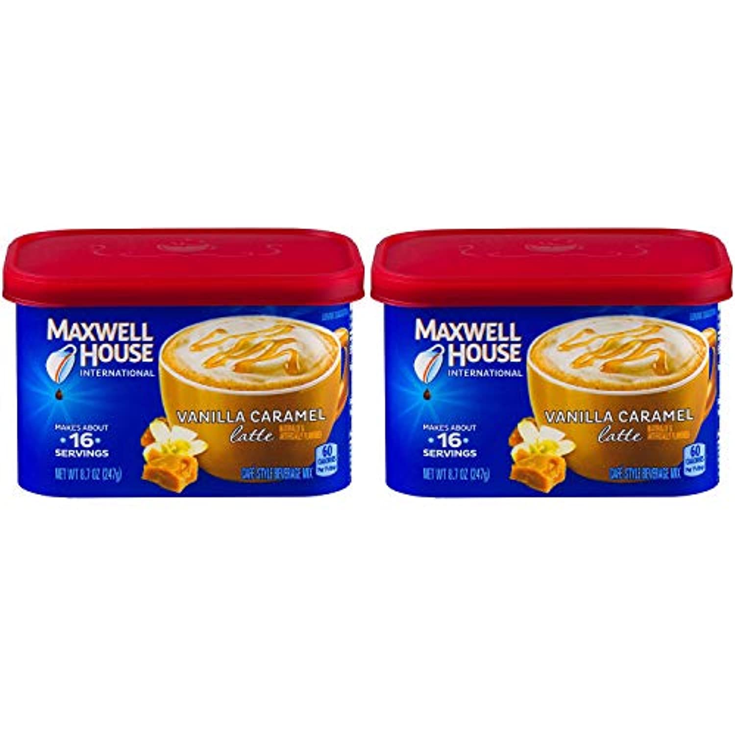 Maxwell House International Cafe Vanilla Caramel Latte Instant Coffee