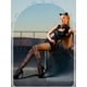 thumbnail image 5 of Medias tipo pantimedias Skylety Fishnet, lencería con tirantes, 6 unidades, 5 of 7