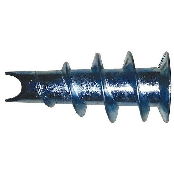 Self Drilling Anchor, Not Rated Tension Strength, 1-5/16"L, Zamac, 100 PK