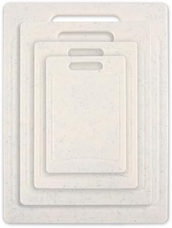 Cook With Color Cutting Boards, Set of 4, White photo 8