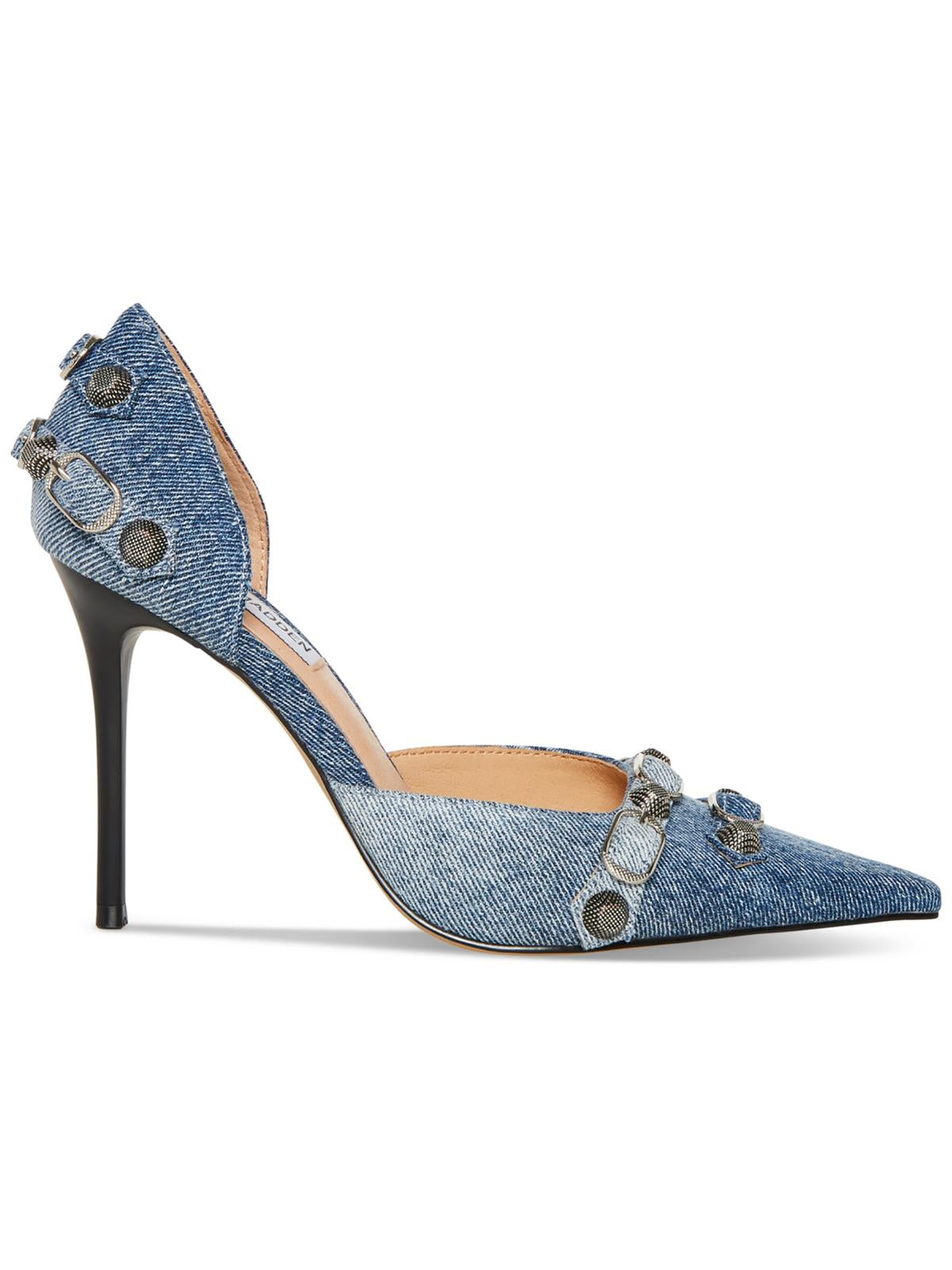 【Steve Madden】デニム ウエッジサンダル MINDYY DENIM Steve Madden Womens Dali Denim Stiletto Pumps - Walmart.com