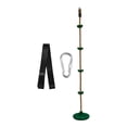 thumbnail image 1 of harayaa Children's Climbing Rope Tree Hanging Rope Heavy Duty Disc Hanging Seat Set for darkgreen brown rope, 1 of 8