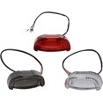 thumbnail image 2 of HAHADAXA ANKIA 12V Universal LED Motorcycle Integrated Brake Tail Light License Plate Bracket Lamp Flowing Turn Signals Light (Clear Cover), 2 of 5