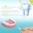 thumbnail image 5 of ACDANC 100 Pieces Interdental Brushes,Silicone Dental Floss Picks with Case,Blue Tooth Floss Picks for Teeth Cleaning, 5 of 7