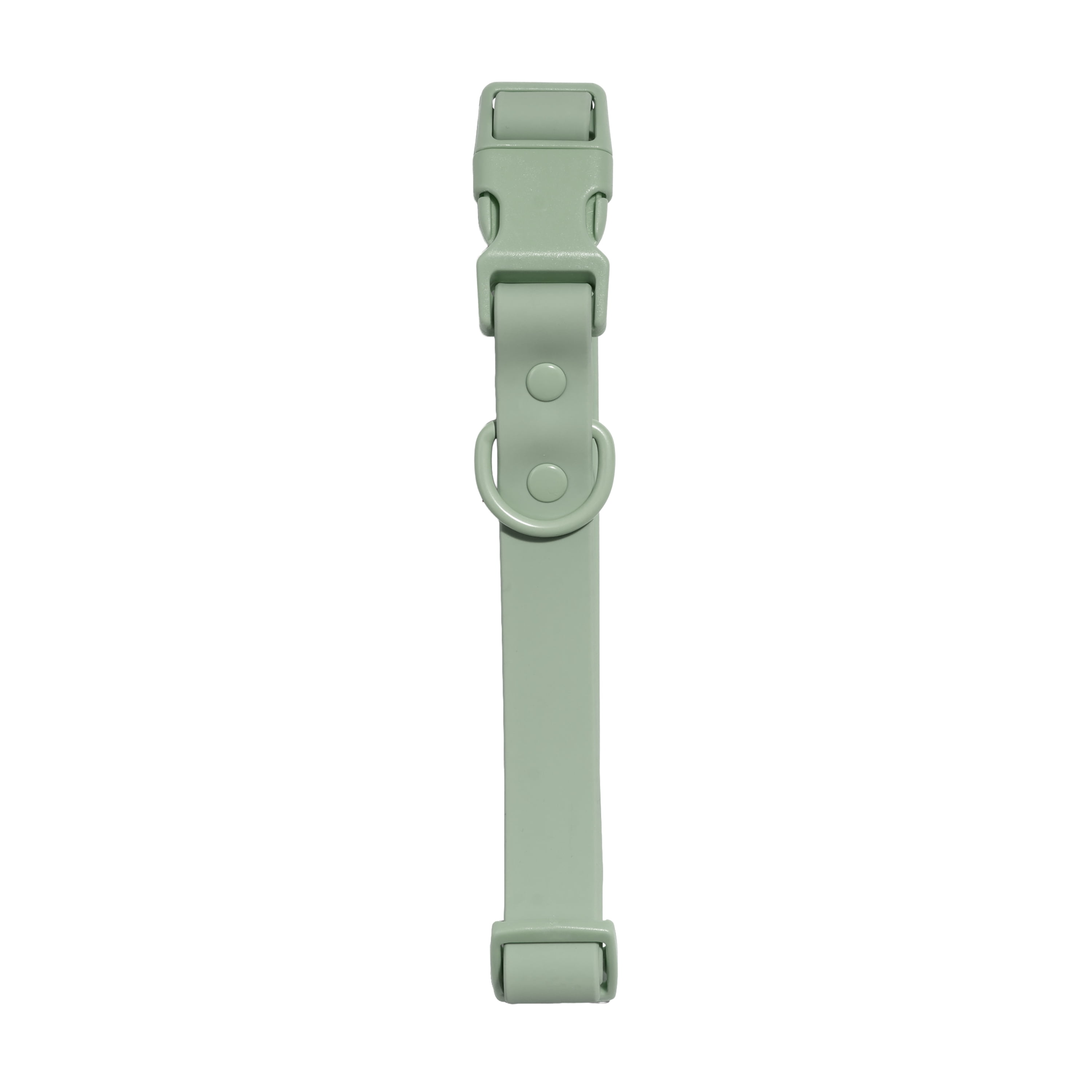 Vibrant Life Water Resistant Adjustable Dog Collar, Sage Green, S