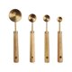 thumbnail image 1 of Juego de cucharas medidoras Qtmnekly, mango de madera, acero inoxidable, kit de herramientas para hornear, accesorios de cocina 2, 1 of 6