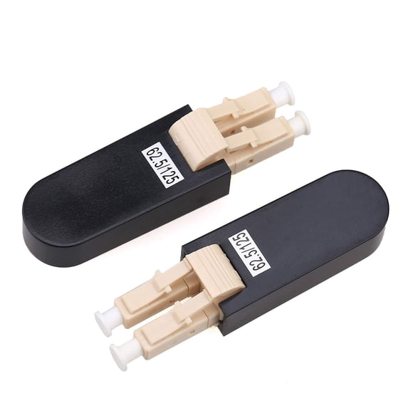Conector adaptador de bucle invertido del adaptador de fibra óptica LC/UPC SM MM OM3 OM4 (1 unidad) (Tipo: LC/UPC MM-62.5/125)