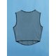 thumbnail image 2 of Camiseta sin mangas de punto acanalado asimétrico para mujer, cuello cuadrado, sin mangas Dusty Blue G Dusty Blue G Xishao ropa, 2 of 2
