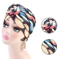 thumbnail image 3 of Turbante musulmán Qarigey anudado para la cabeza mujer negro, 3 of 6