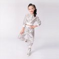 thumbnail image 2 of Kaprioy Baby Girl Fall Winter Clothes 2Pcs Girls Dance Outfits Cropped Sequin Jacket Pants Set Kids Hop Dance 80s 90s, 2 of 8