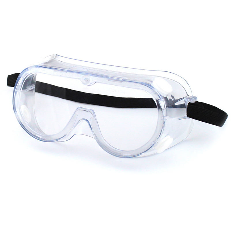 Safety Adjustable Goggles Glasses Eye Protection Work Lab Splash Fog proof