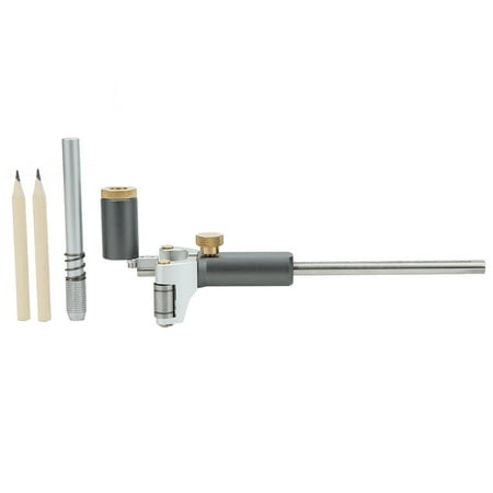 

Trosgynnu Woodworking Scribe Gauge 2in1 Scriber MultiFunction Line Maker Measuring Tools