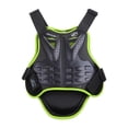 thumbnail image 2 of S SERENABLE rcycle Protection Vest. Spine Chest Protection Chest Back Protector Gear Body for cross Dirtbike Skiing Mens Adult Green, 2 of 9