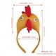 thumbnail image 2 of Suministros para baile de graduación, decoración de baile de máscaras, accesorios para la cabeza para fiestas navideñas, diadema con forma de gallo, diadema de pollito para Halloween, 2 of 5