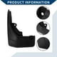 thumbnail image 5 of Guardias de barro Unique Bargains con accesorios de montaje para Mercedes-Benz GLC 300L (con pedales) 2020-2022, guardias de barro delanteras y traseras, 1 juego, 5 of 6