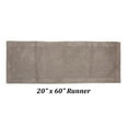 thumbnail image 3 of Better Trends 20"x 60" Premium Bathroom Runner Rug 100% Cotton Soft Reversible Tufted Bath Mat Water Absorbent Ideal for Easy Care in Bathroom and Shower Areas, (Beige)- Edge Collection, 3 of 5