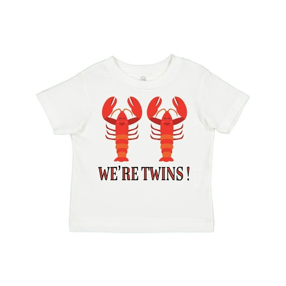 Inktastic Lobster Twins Cute Boys or Girls Toddler T-Shirt