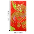 thumbnail image 2 of MERRYHAPY 4pcs Red Packets Paper Red Luck Money Bag for Festivals and Celebrations, 2 of 6