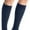 Navy, variant on Jobst Opaque Open Toe Maternity Knee Highs - 20-30 mmHg Black X-Large