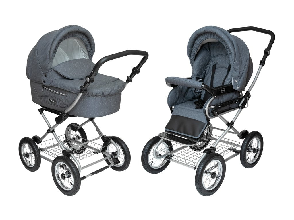 hotel Uitgang Schouderophalend Roan Kortina Classic Pram Stroller 2-in-1 with Bassinet and Seat -  Walmart.com