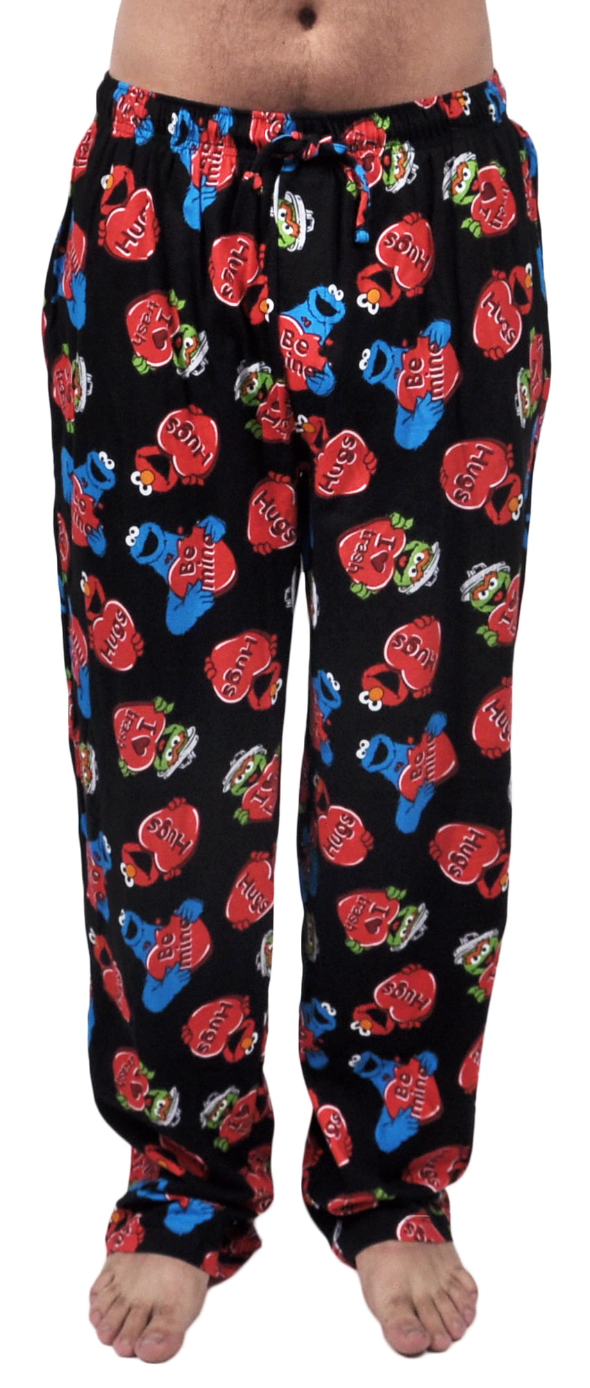 Men's Sesame Street Elmo Character Lounge Pants