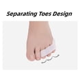 thumbnail image 5 of Casewin 10 Pack Pinky Toe Separator and Protectors, Toe Separators for Overlapping Toe, Curled Pinky Toes Separate and Protect - Spacers for Neuroma Pain Relief, 5 of 5