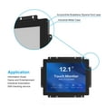 thumbnail image 5 of GreenTouch 12.1 inch 10 Points Touch Front IK08/IP65 Open Frame Touch Monitor Desktop or Wall Mountable Multi Point Touch 1024x768, 5 of 5