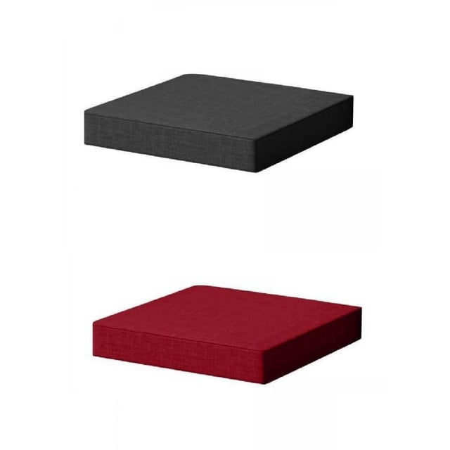 Almohadillas Antideslizantes para Asiento de Patio Cola Almohadillas de asiento Cojín 40x40cm 2 Uds