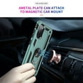 thumbnail image 2 of Compatible with Samsung Galaxy S20 Plus Case Built-in 360 Ring Holder Kickstand, Extreme Protection Military Armor Magnetic Car Dual Layer Protective Heavy Duty Phone Cover,Darkgreen, 2 of 6