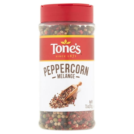 Tones Peppercorn Melange, 7.5 oz (The Best Peppercorn Sauce)